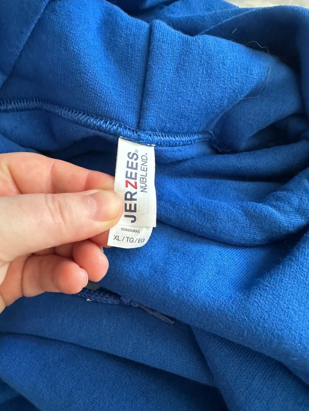 Los Angeles Dodgers LA Hoodie XL Blue Pullover MLB Baseball Fan Graphic - Picture 9 of 9